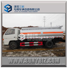 3000 -8000L Jmc 4X2 pequeño camión cisterna de reabastecimiento